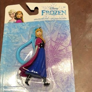 Anna from Frozen figurine keychain accessory